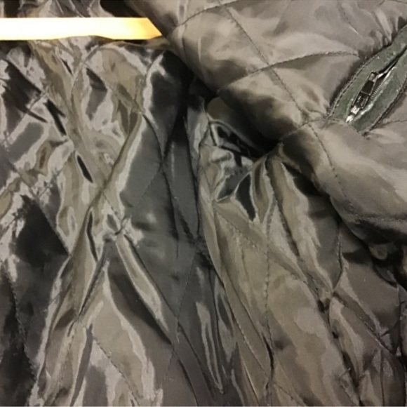 80s Vintage Interstate Leather Smoker Western Native Suede Leather Bomber Jacket - Picture 9 of 13